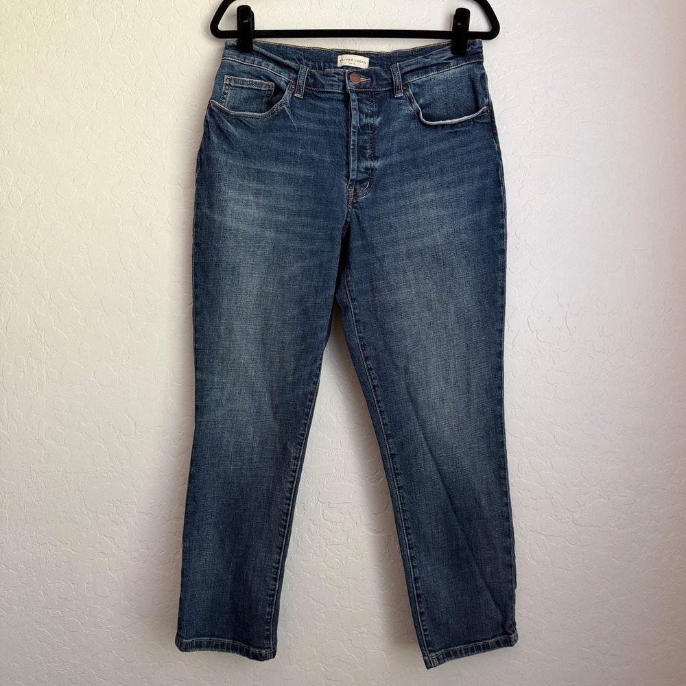 Oliver Logan Women's Ludlow Relaxed Denim Jeans Sz 29